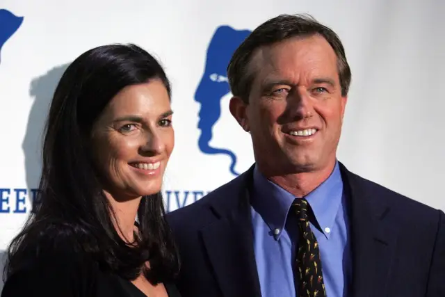 Mary Richardson Kennedy and Robert F. Kennedy Jr. in 2007